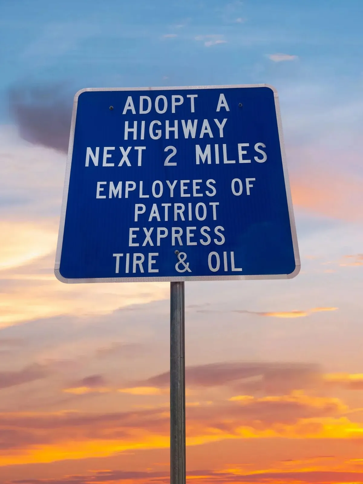 Patriot Express Sign Board