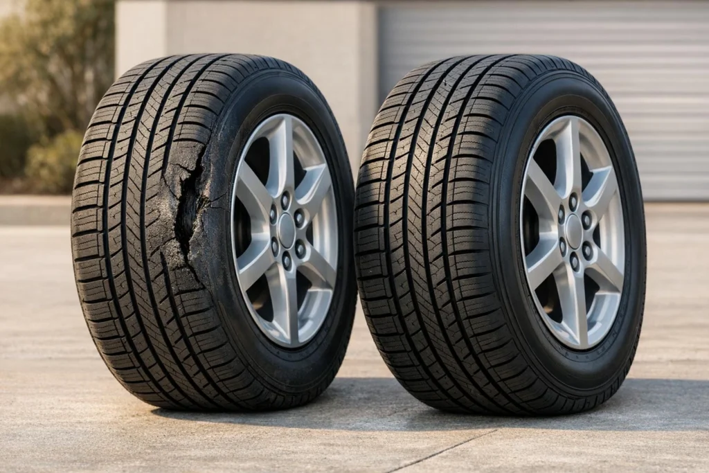 tire repair vs. replacement