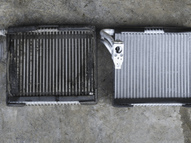 Car AC Evaporator Core Repair