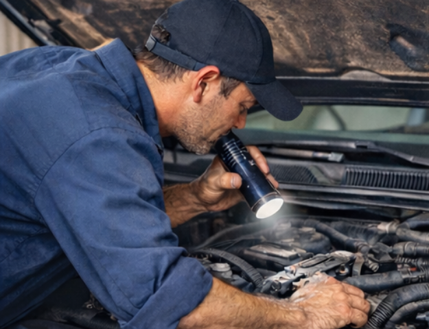 Complete AC System Inspection-AC Compressor Repair