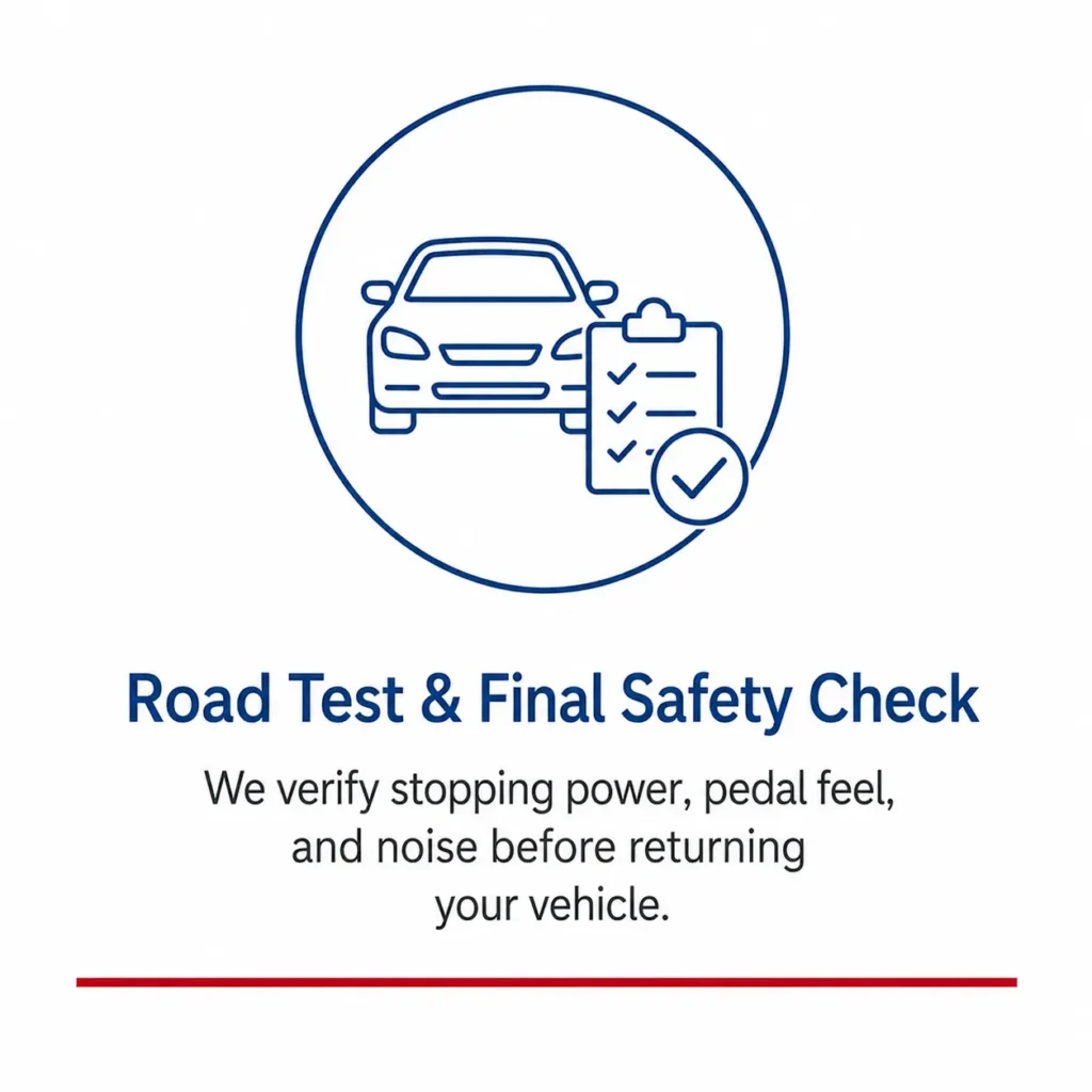 Road Test & Final Safety Check