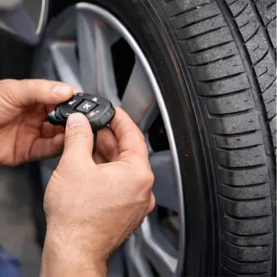Sensor Inspection TPMS service in Plano