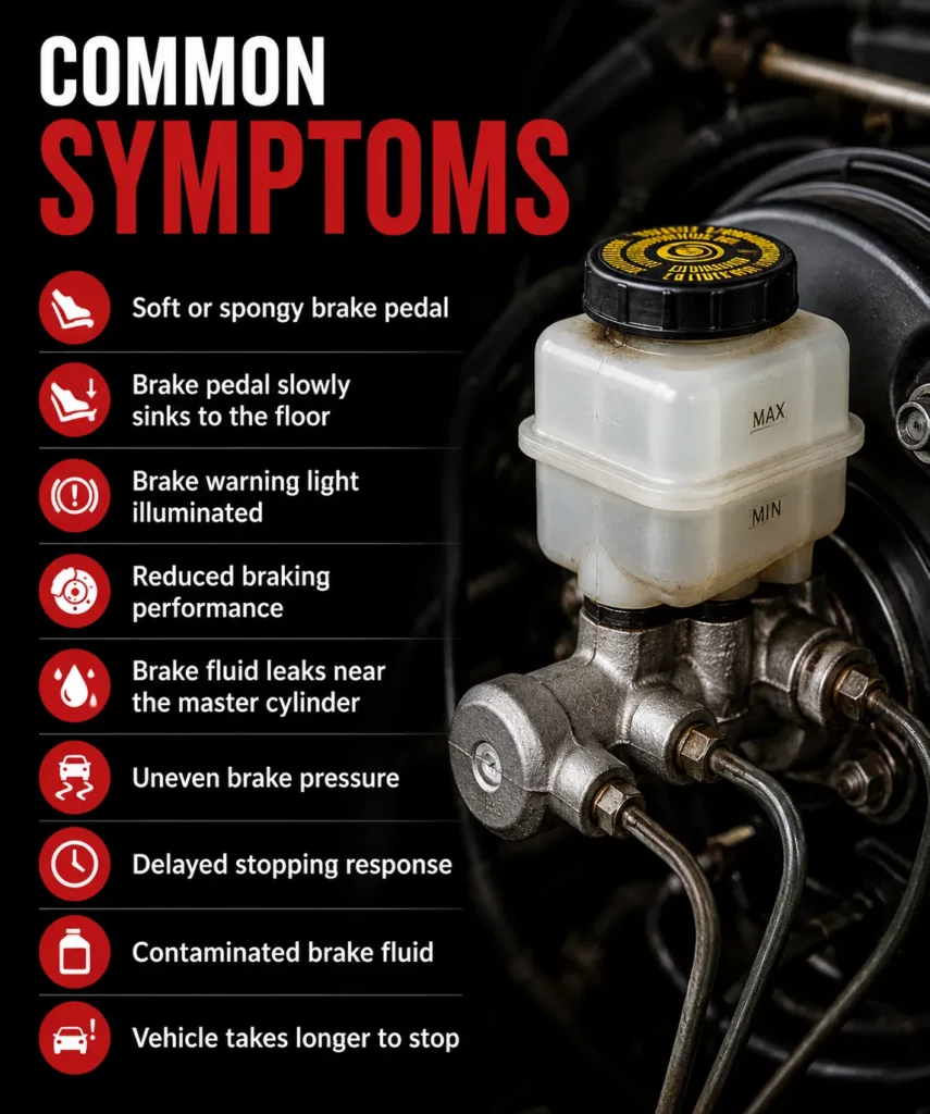 Warning Signs Your Master Cylinder Reapir in Plano