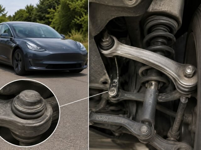 Tesla Model 3 Upper Control Arm Creaking Noise: Causes, Warranty & Repair Options