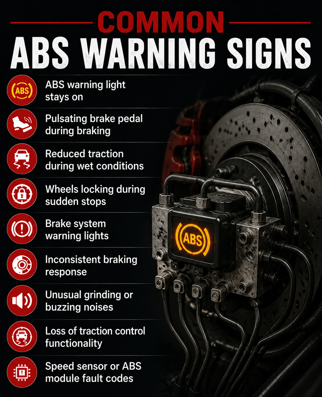 abs diagnosis & repair in plano texas