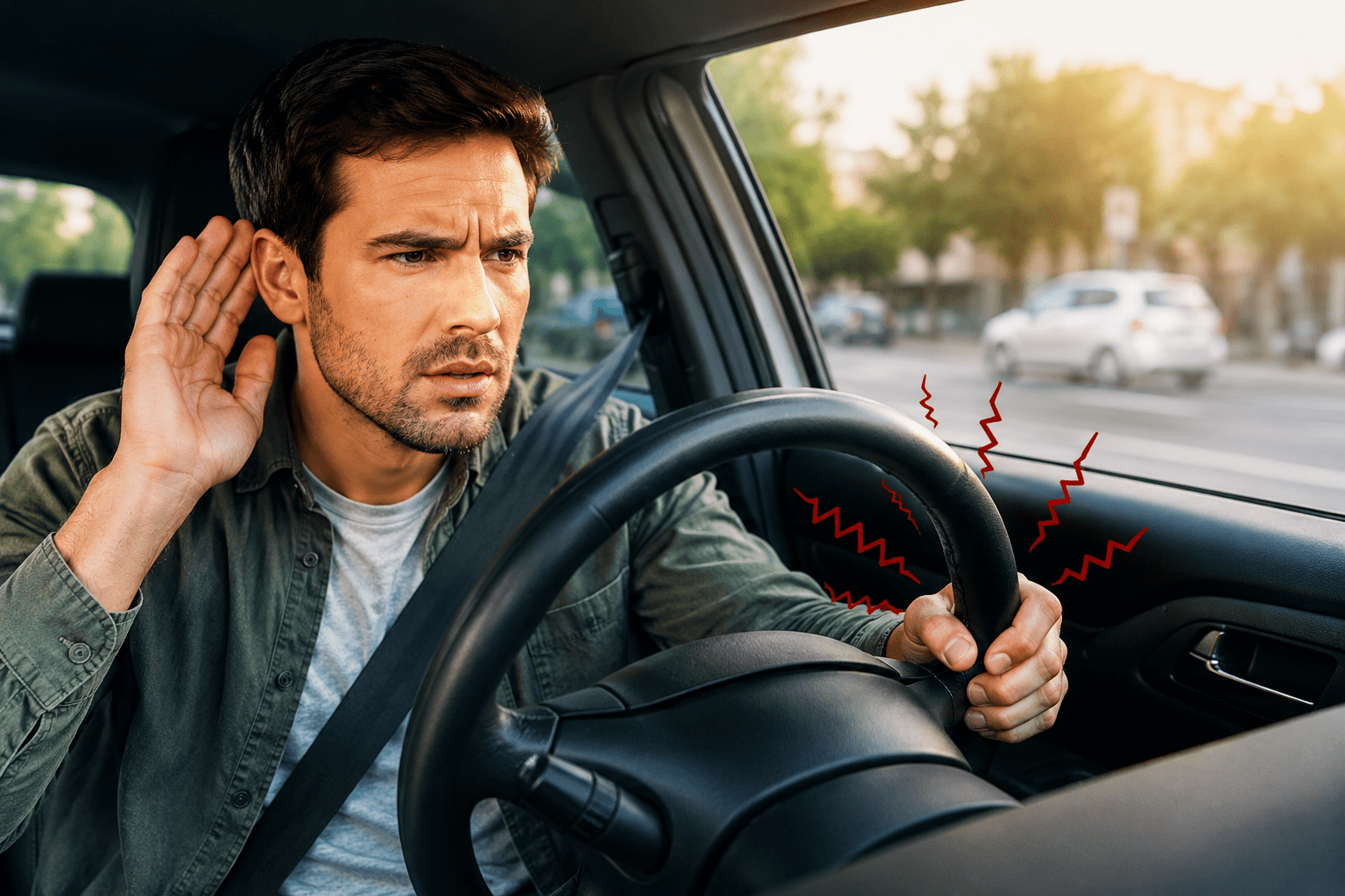 car squeaking nocise when driving slow