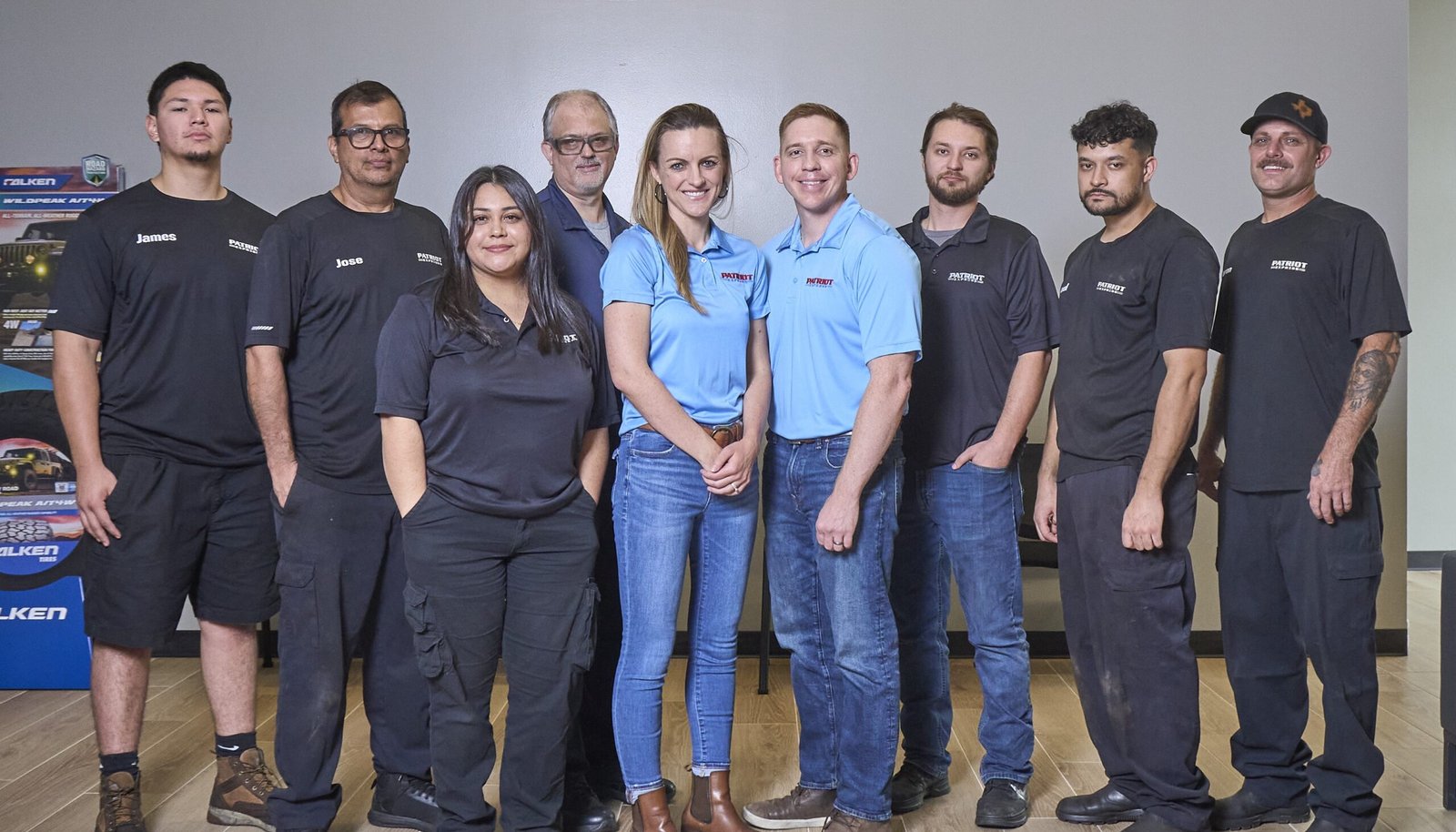 Patriot express tire & oil team