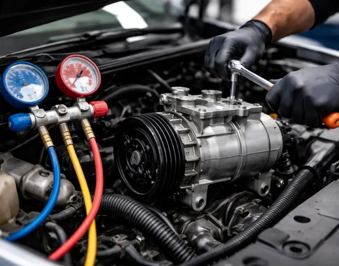 Auto AC Compressor Repair Services in Plano