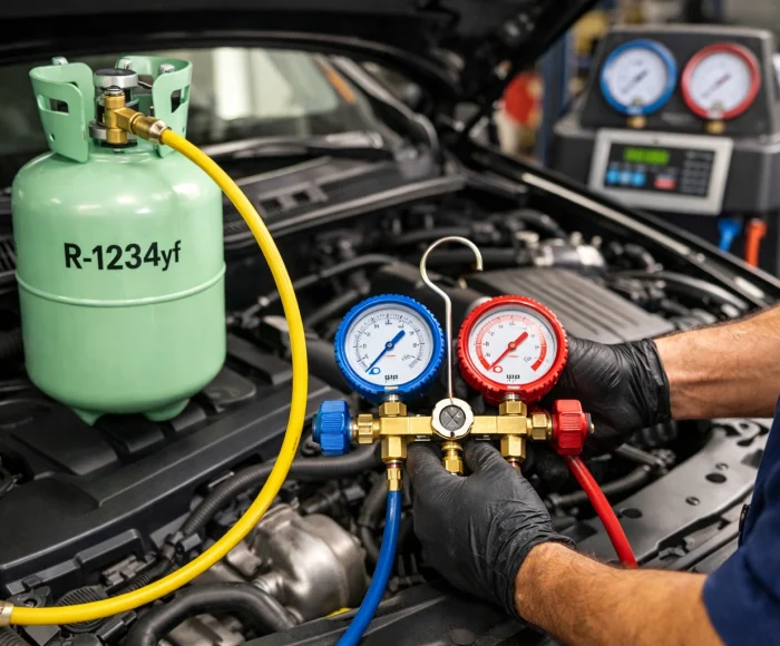 Auto AC Refrigerant Recharge in Plano by Patriot Express Tire & Oil